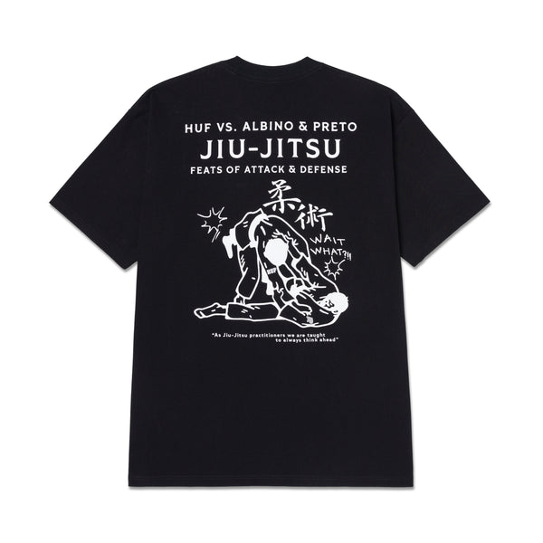 A&P x HUF® ‘FEATS OF’ SS TEE BLACK