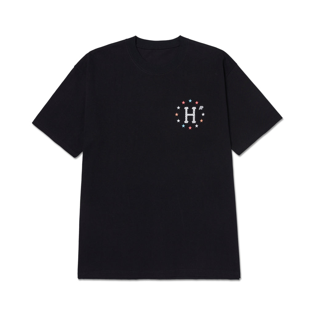 A&P x HUF® ‘GO TO SLEEP’ SS TEE BLACK