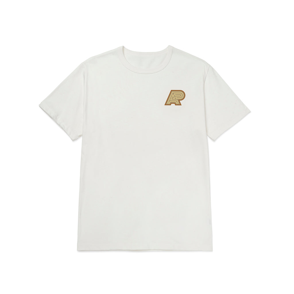 A&P MAT MARK TEE WHITE