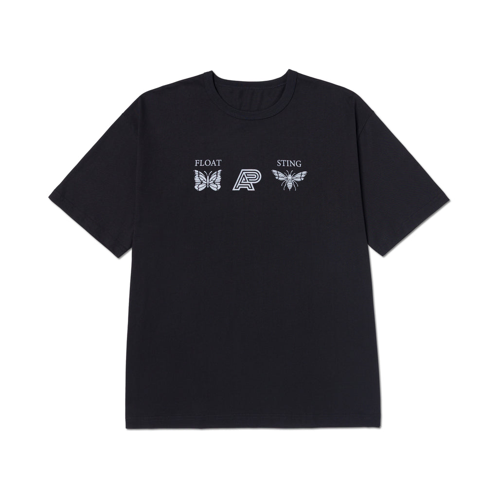 A&P x NEEDLES® STACK LOGO TEE BLACK