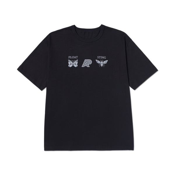A&P x NEEDLES® STACK LOGO TEE BLACK
