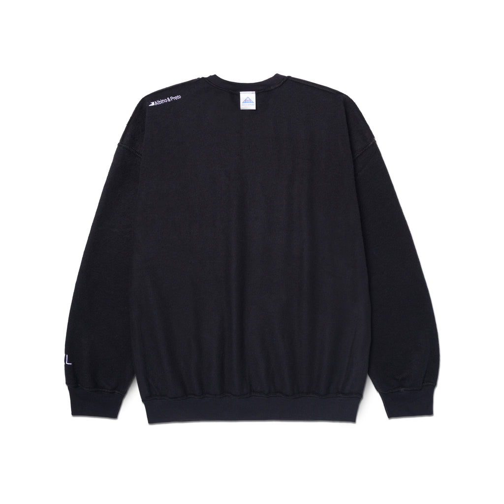 A&PWW REVERSE CREWNECK BLACK