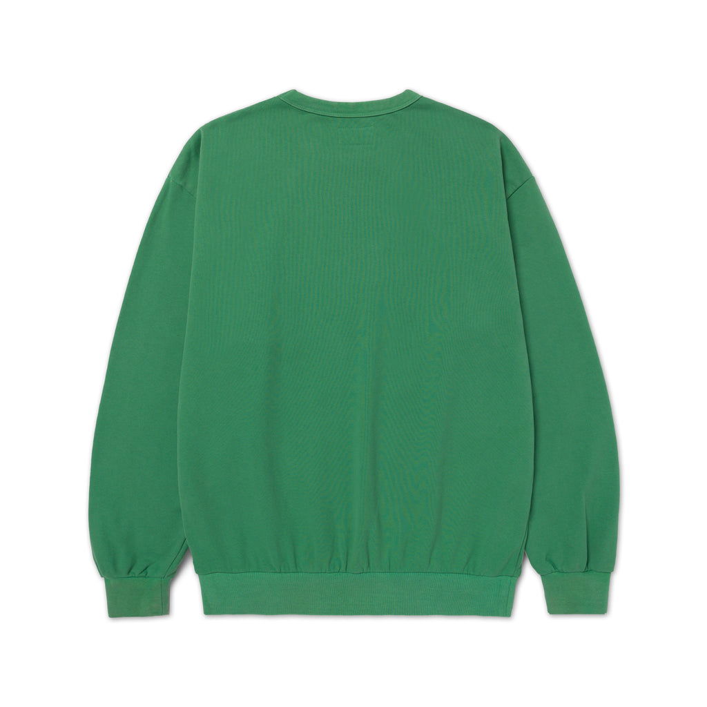 A&PWW RINGER CREWNECK GREEN