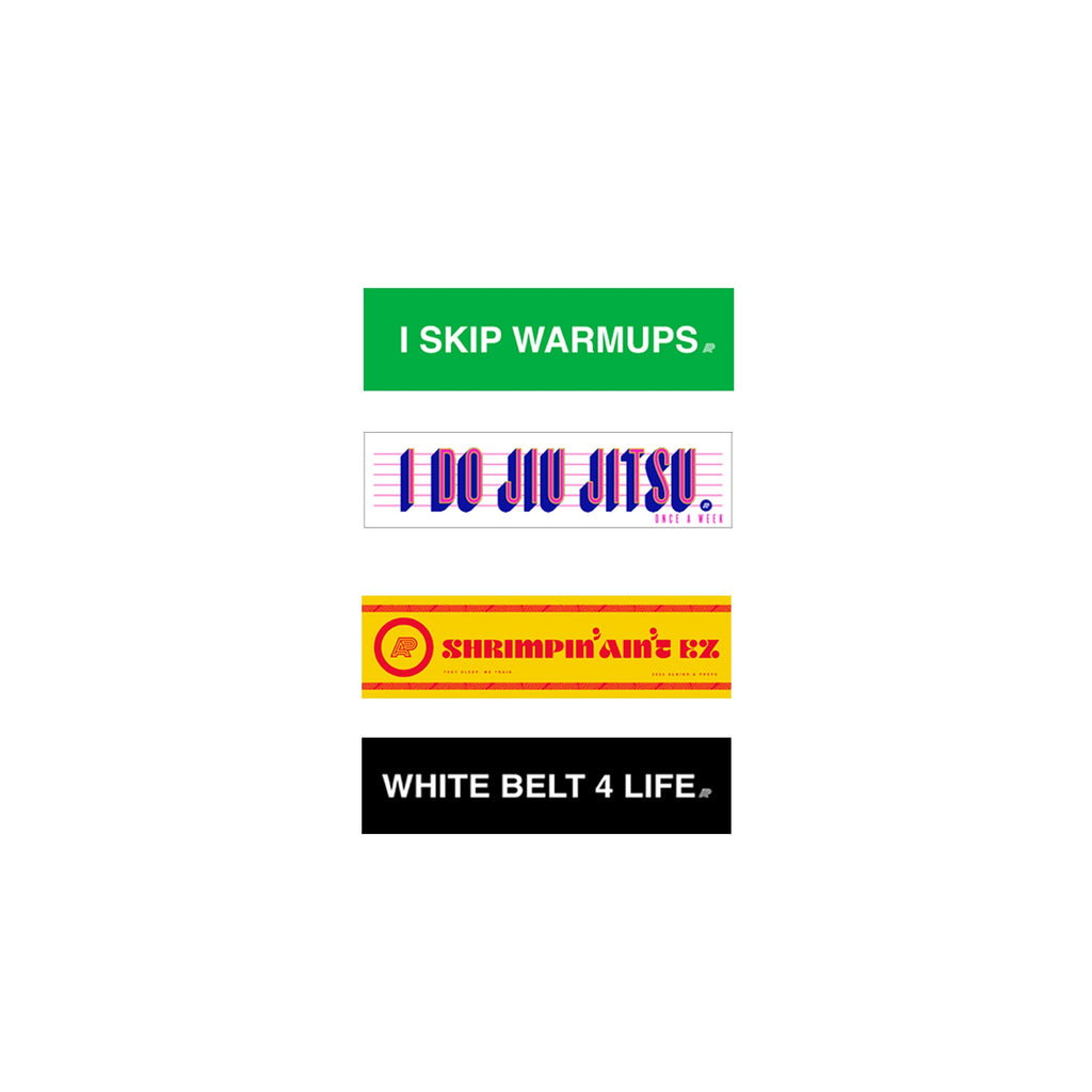 A&P BUMPER STICKER PACK 001 (JP/EU) – ALBINO & PRETO