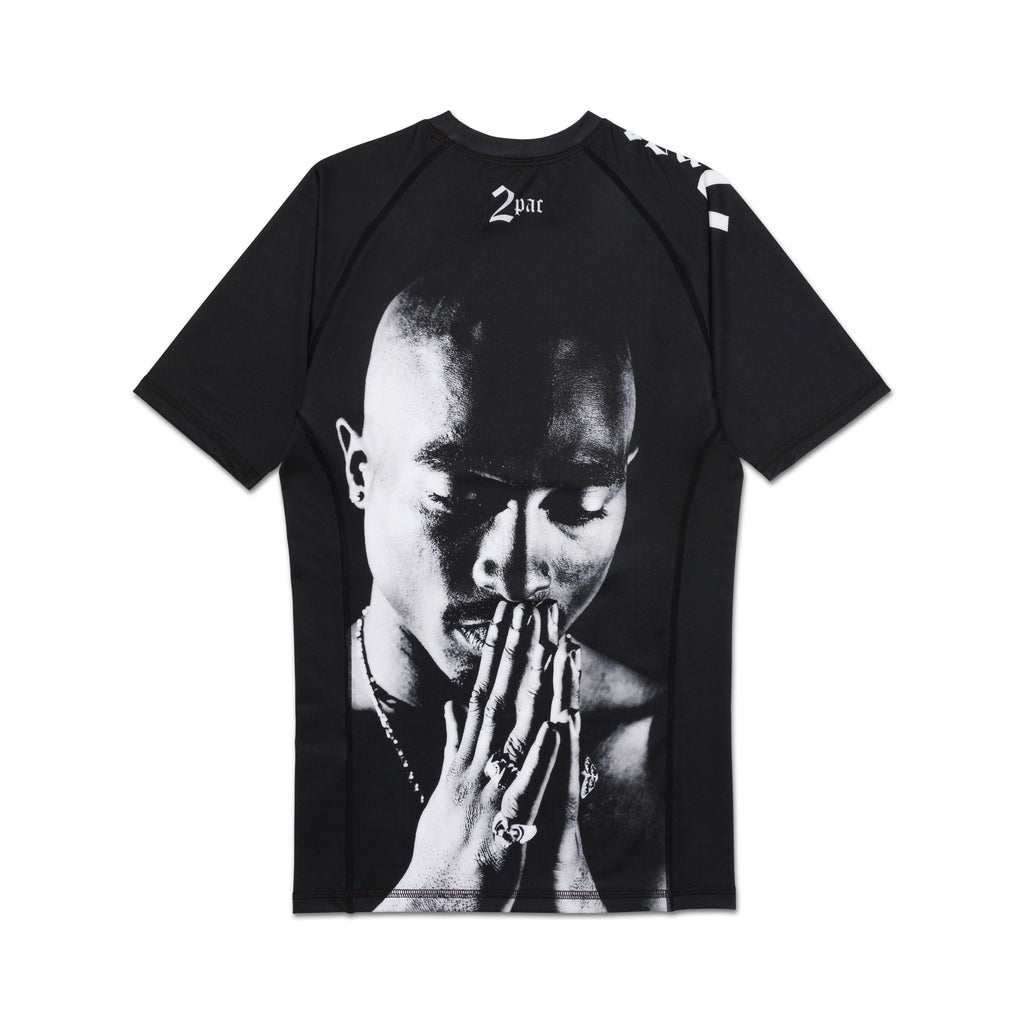 A&P x TUPAC ROSE SS RASHGUARD