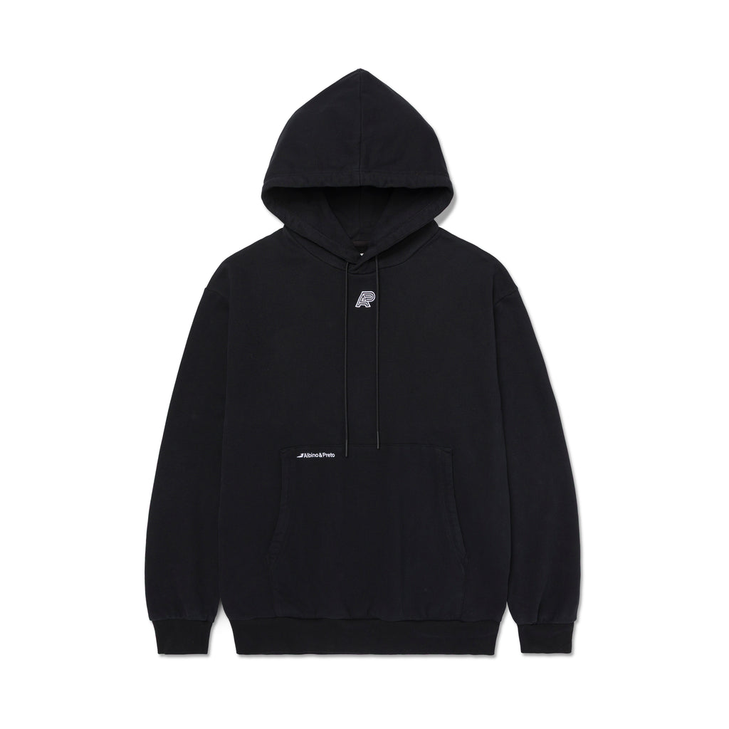 A&P TWO-TONE HOODY BLACK