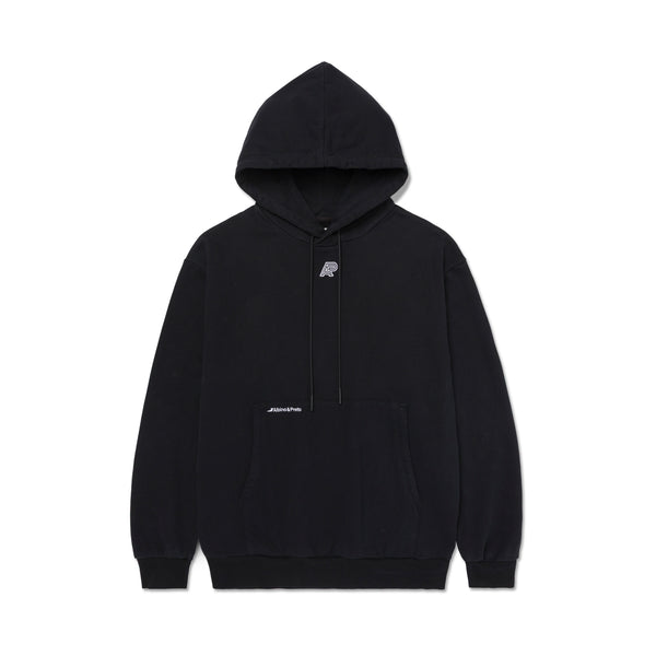 A&P TWO-TONE HOODY BLACK