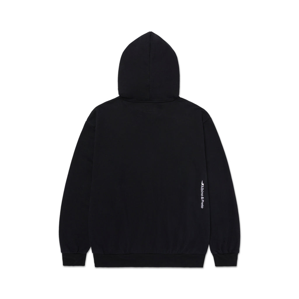 A&P TWO-TONE HOODY BLACK
