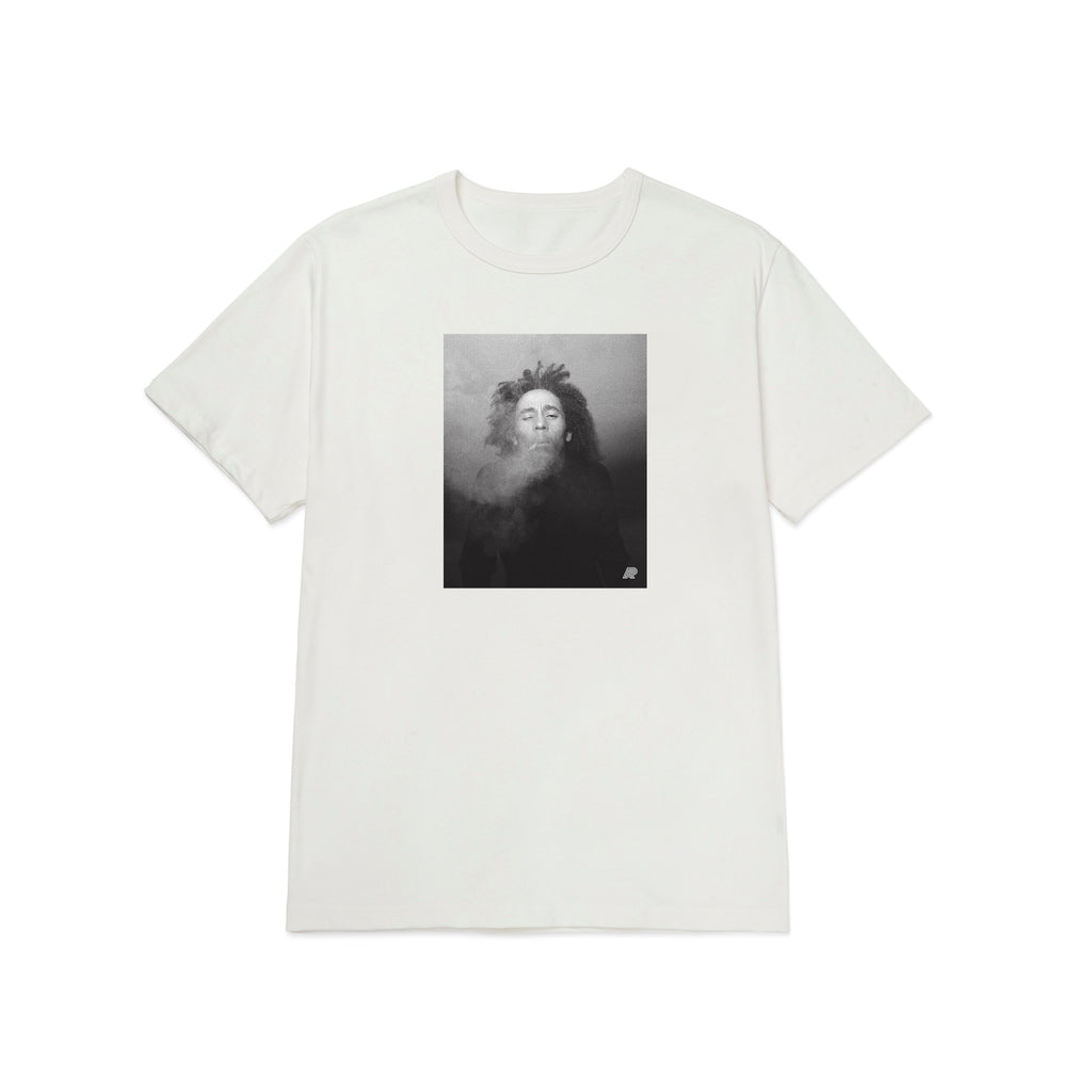 A&P x BOB MARLEY TUFF GONG TEE WHITE
