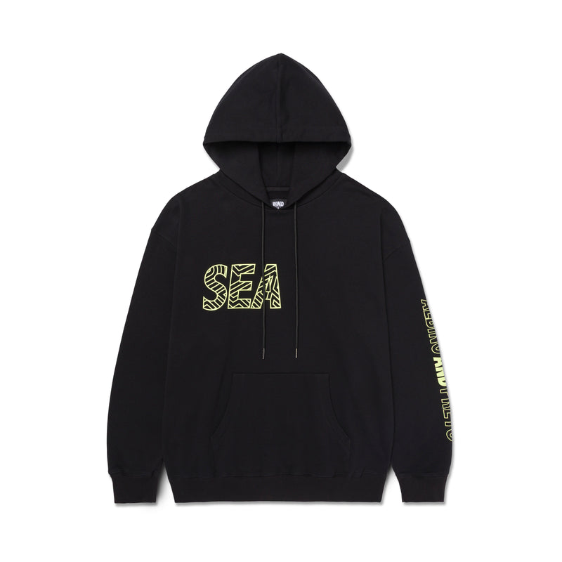 トップス WIND AND SEA LOGO HOODIE A&P x WIND AND SEA® HOODY – ALBINO & PRETO