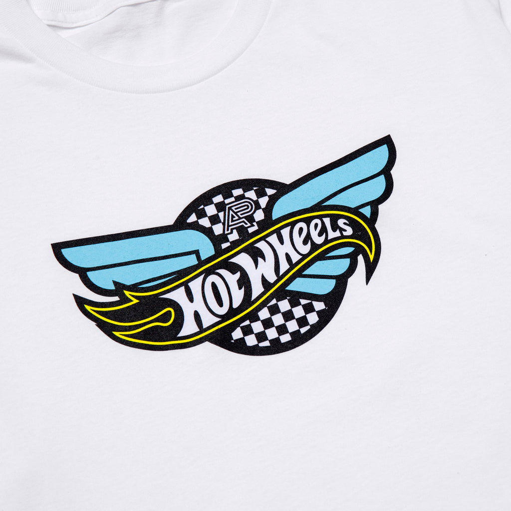 A&P x HOT WHEELS WING LOGO TEE WHITE