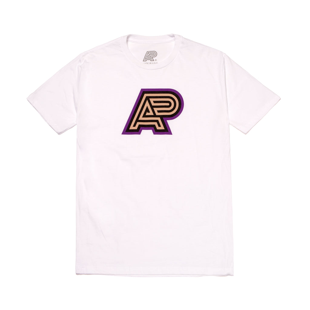 A&P PBJ MARK TEE WHITE (FULFILLMENT)
