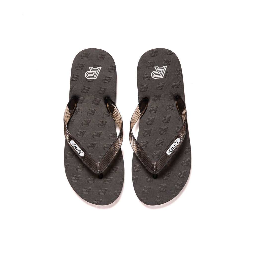 A&P LOCALS SLIPPERS (BLACK) - Main Image