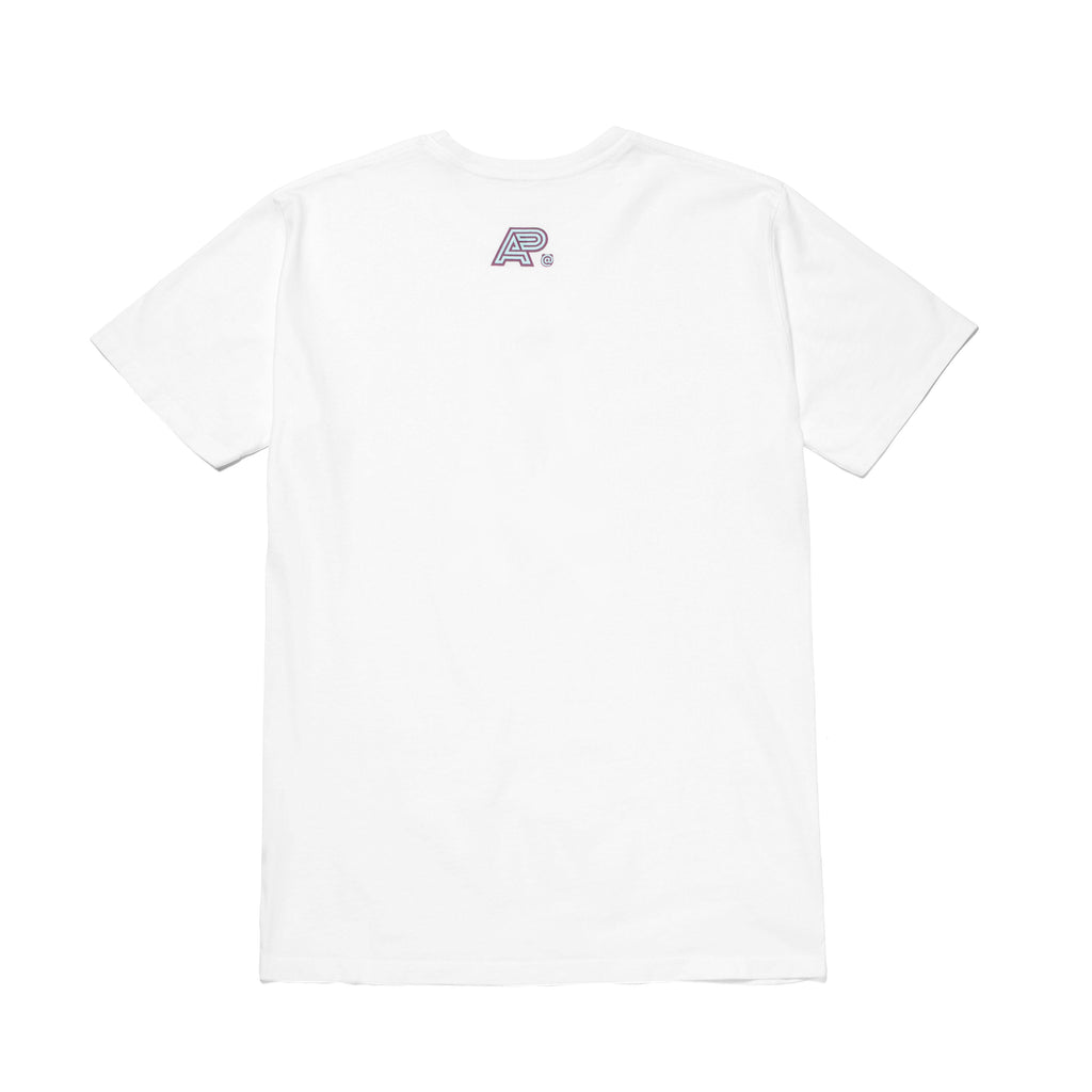 A&P + BE@RBRICK TEE WHITE FULFILLMENT