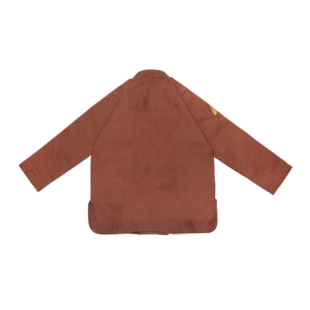 B56 BURNT UMBER QS KIMONO (FULFILLMENT)