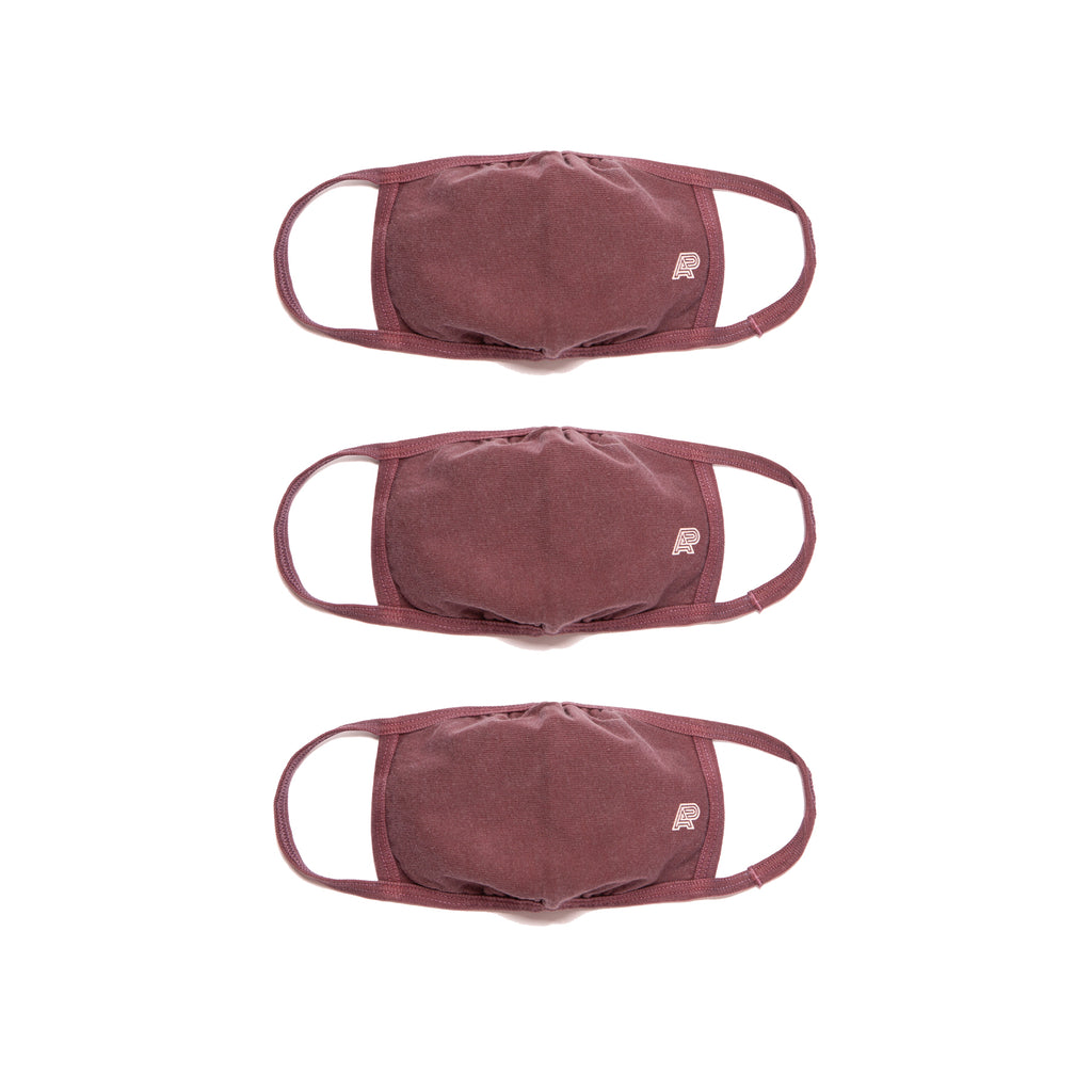 A&P PIGMENT DYED MARK MASK BURGUNDY
