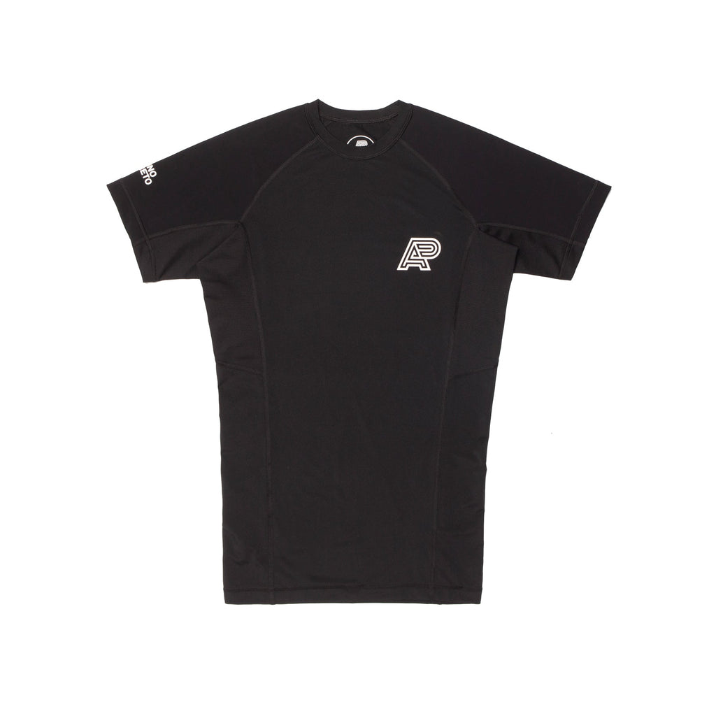 A&P EVAP SS RASHGUARD (BLACK) (HOUSE)