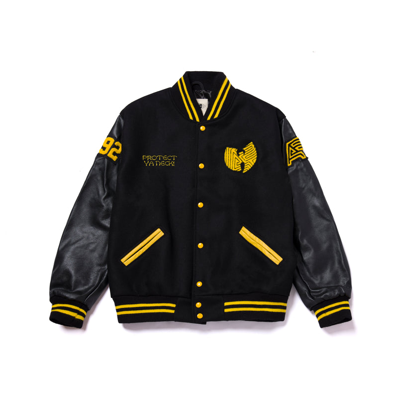 A&P x WU TANG VARSITY JACKET – ALBINO & PRETO