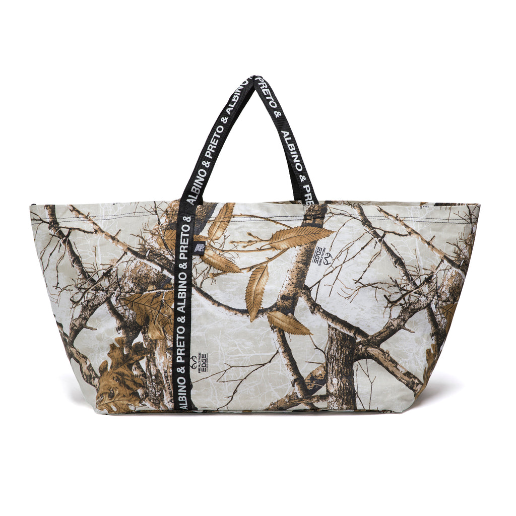 A&P x REALTREE 2 LARGE TOTE BAG UNBLEACHED CAMO