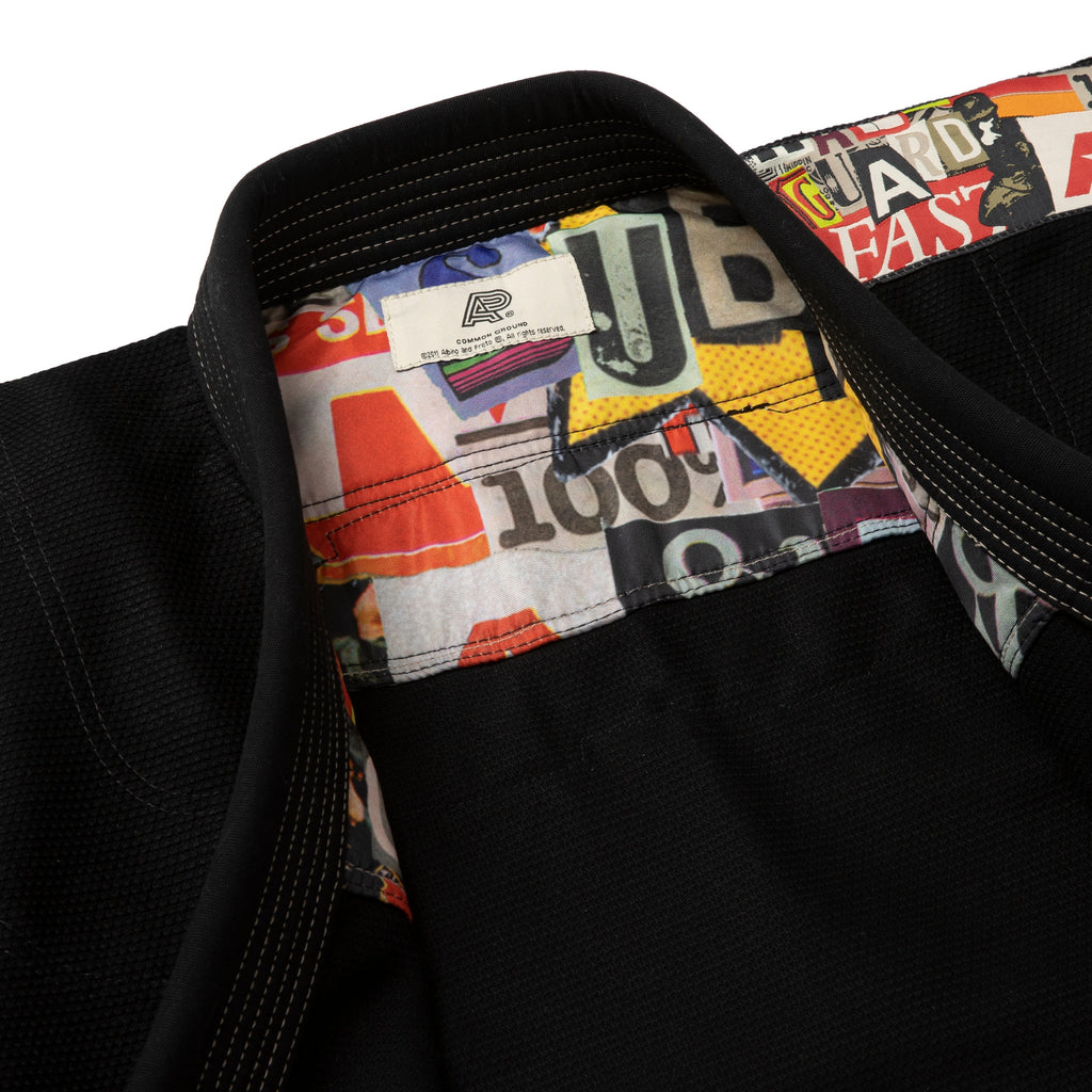 A&P B105 COLLAGE KIMONO