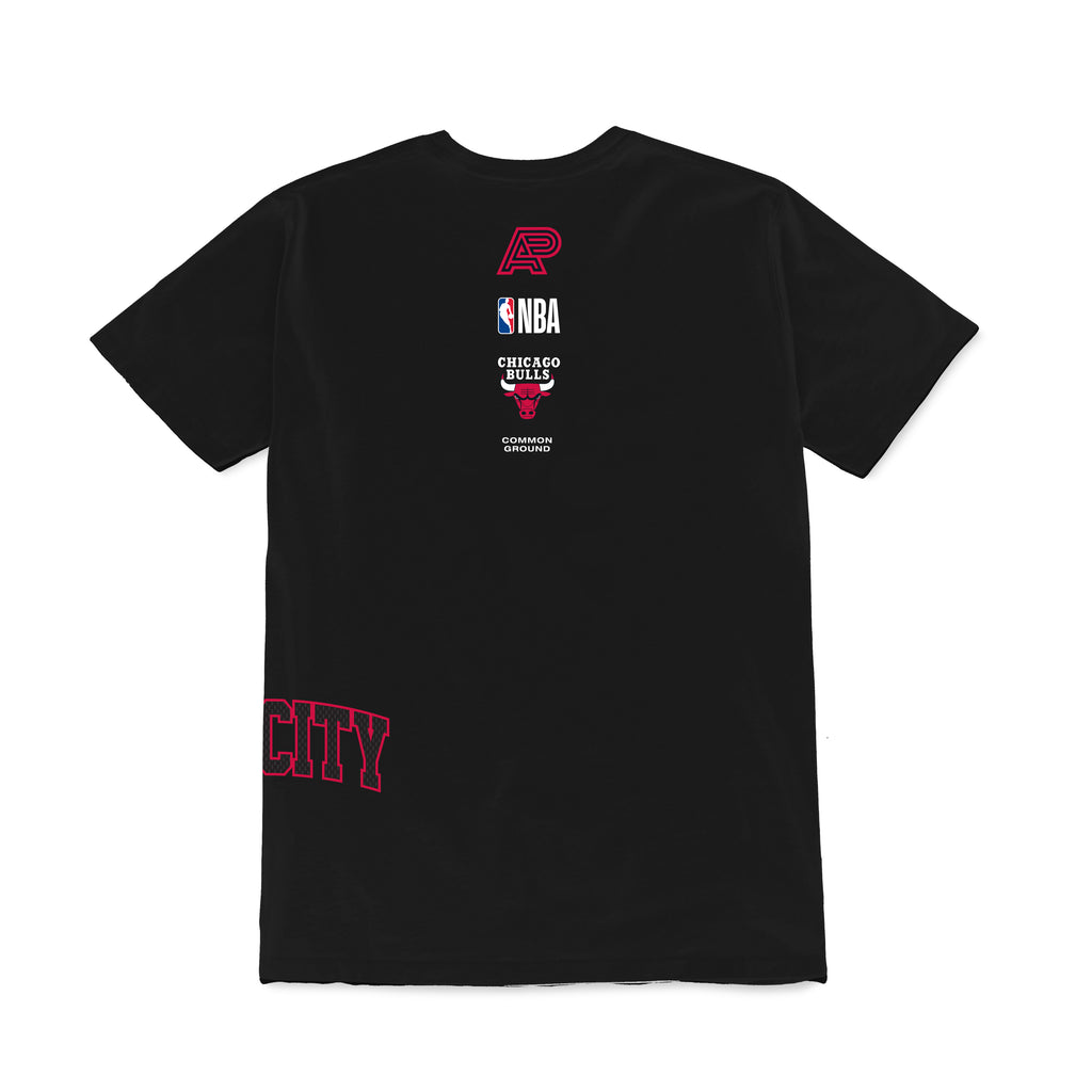 A&P BULLS TEE BLACK