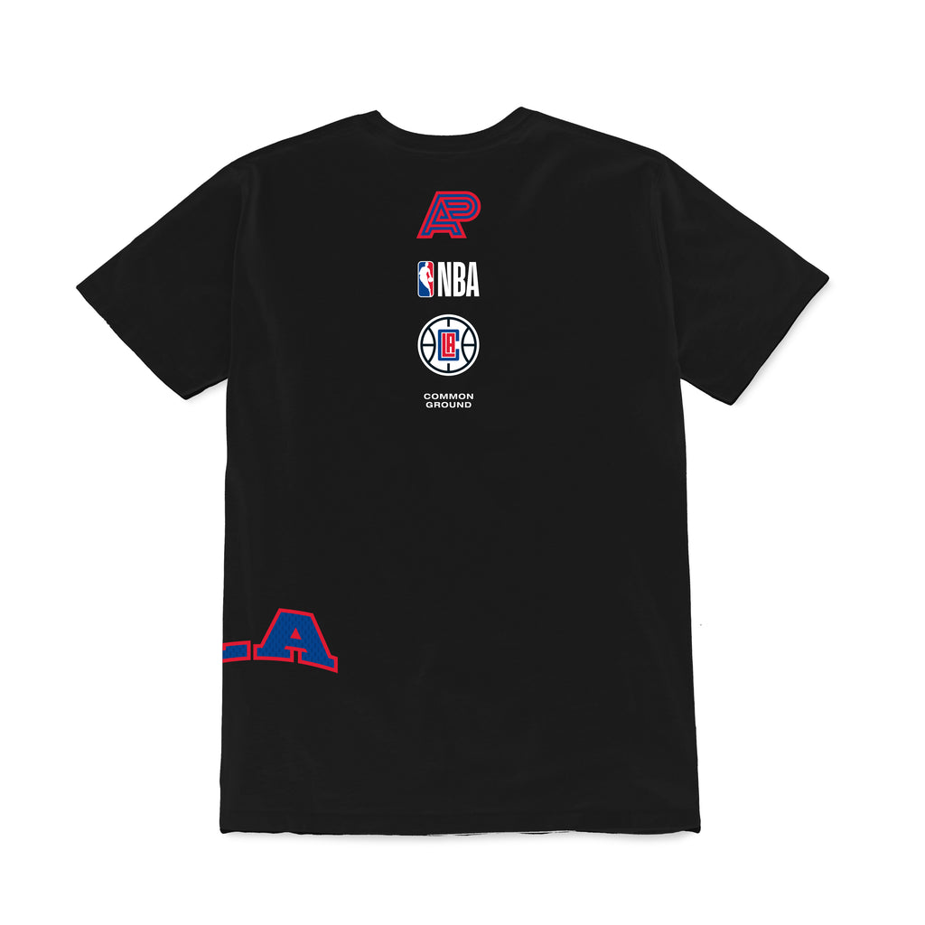 A&P CLIPPERS TEE BLACK