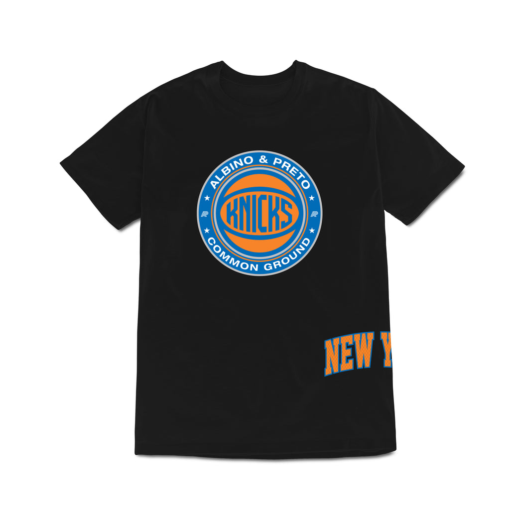 A&P KNICKS TEE BLACK