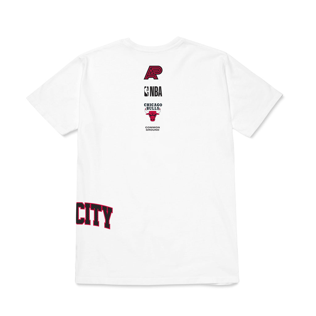 A&P BULLS TEE WHITE
