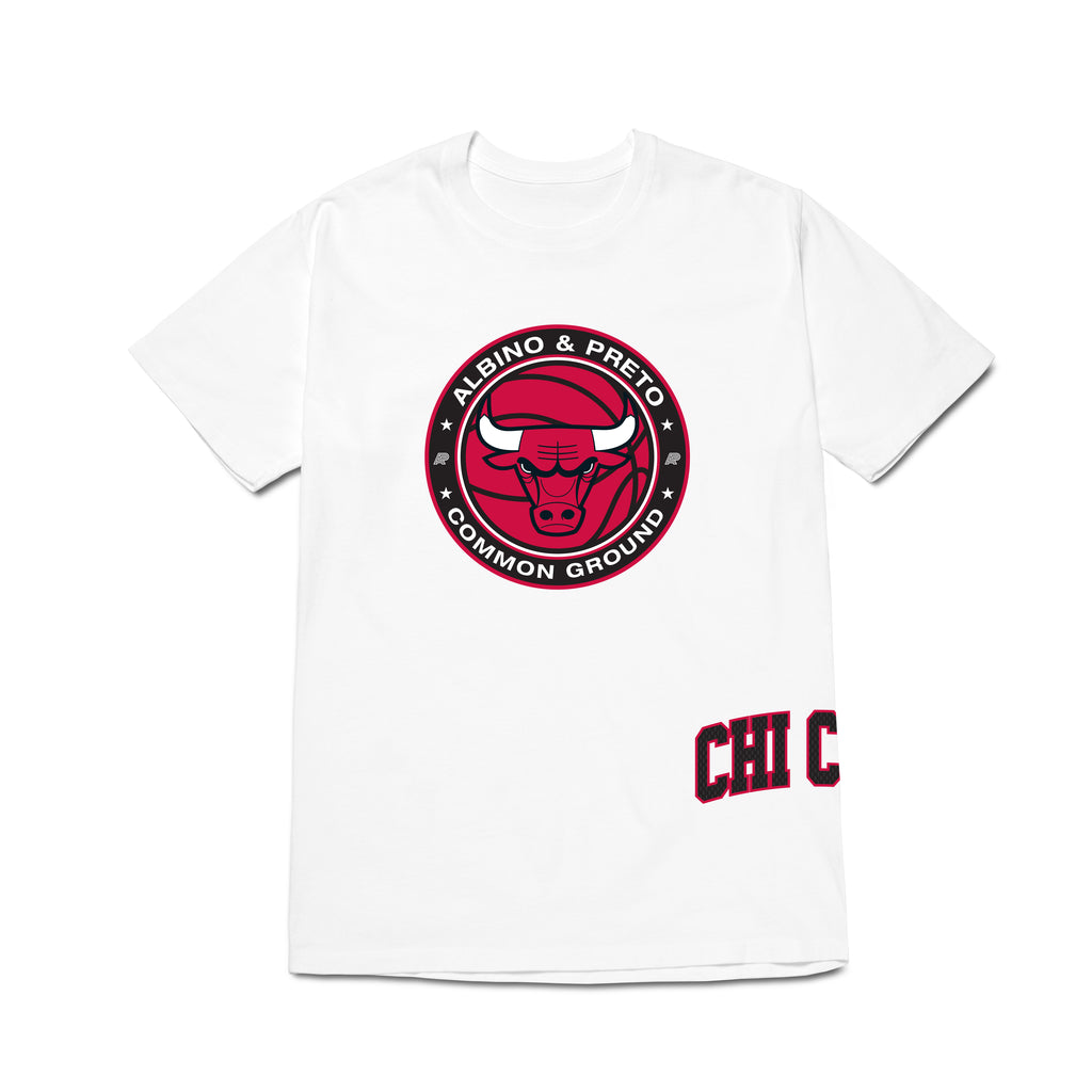 A&P BULLS TEE WHITE