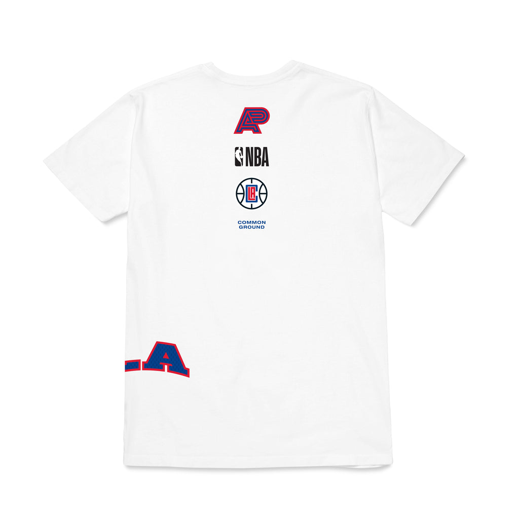 A&P CLIPPERS TEE WHITE