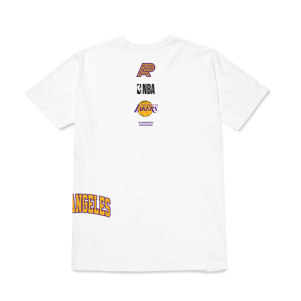 A&P LAKERS TEE WHITE