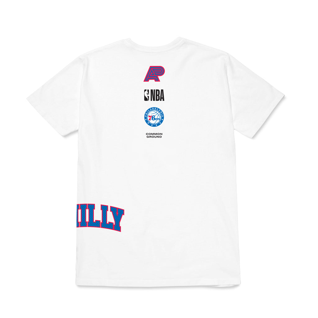 A&P SIXERS TEE WHITE