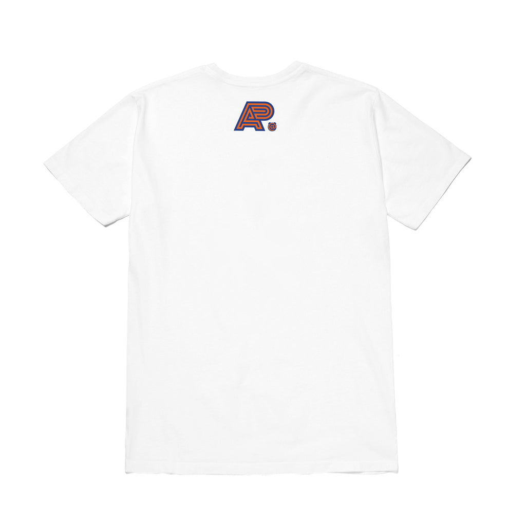A&P BE@RBRICK MAP TEE WHITE