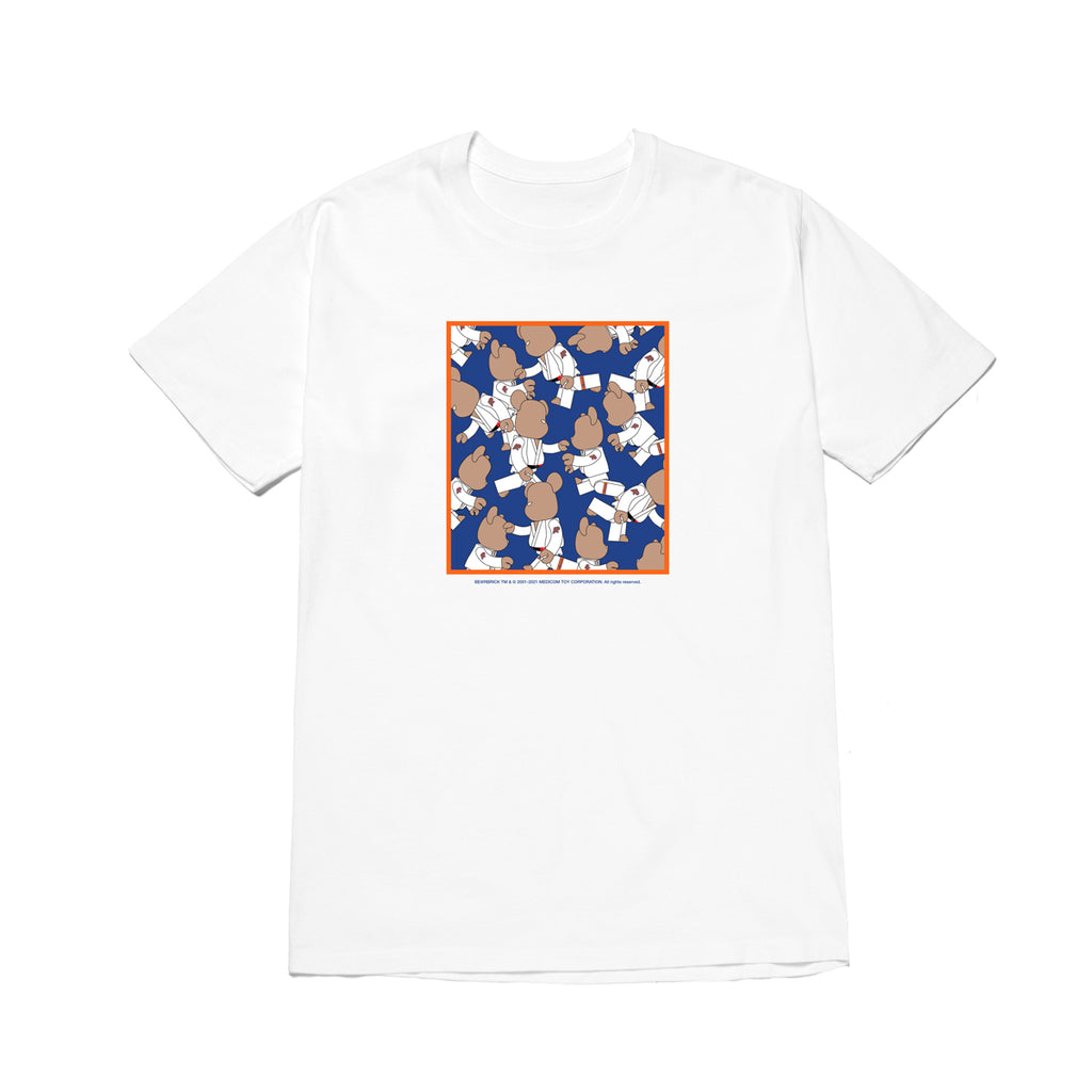 A&P BE@RBRICK MAP TEE WHITE