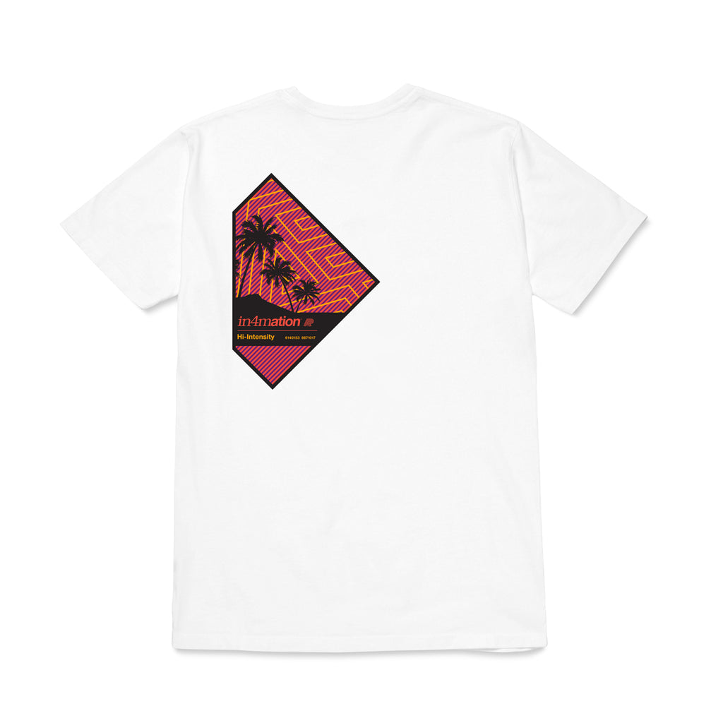 A&P LETS GET LOST TEE WHITE