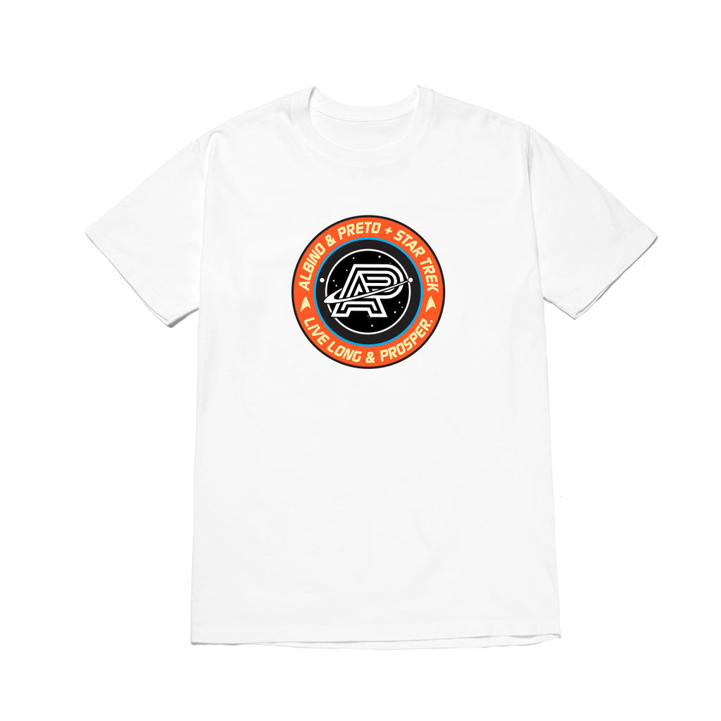 A&P x STAR TREK MARK TEE WHITE