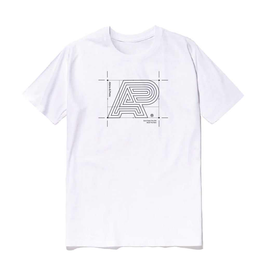 A&P BUILDING BLOCK CROP TEE WHITE (JP/EU)