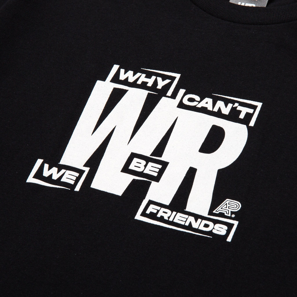 A&P x WAR WCWBF TEE BLACK