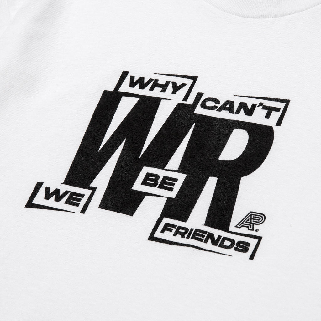 A&P x WAR WCWBF TEE WHITE