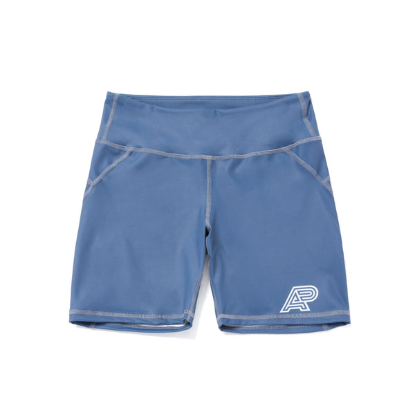 A&P WOMENS COMPRESSION SHORTS SILVER SMOKE