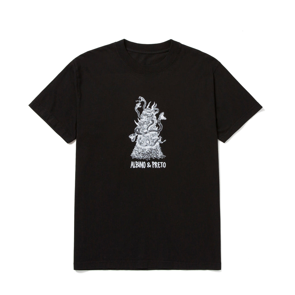 A&P MG SKULL TEE BLACK