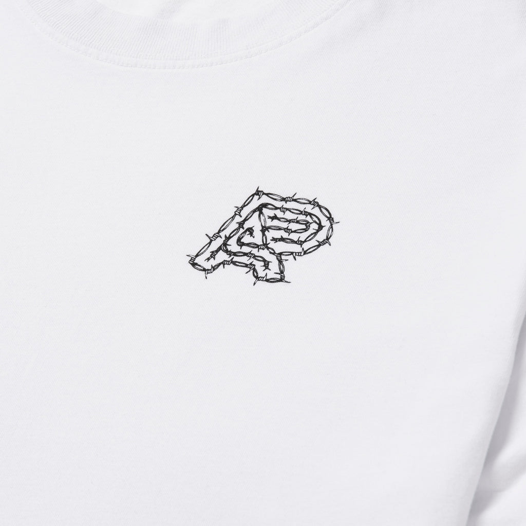 A&P MG BARBED WIRE TEE WHITE