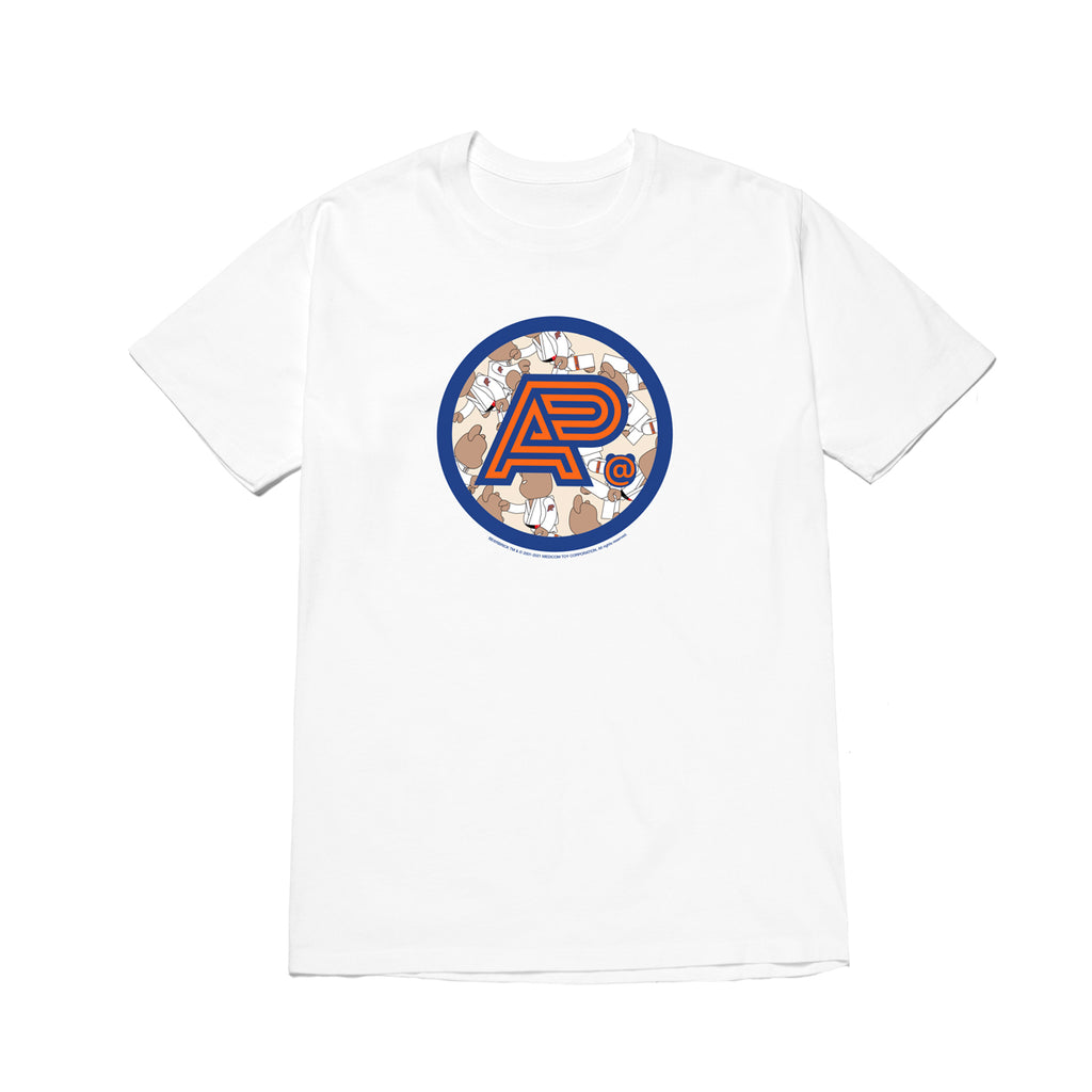A&P BE@RBRICK MARK TEE WHITE