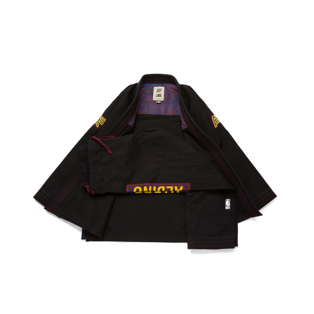 A P x NBA ALL STAR 2022 KIMONO BLACK ALBINO PRETO