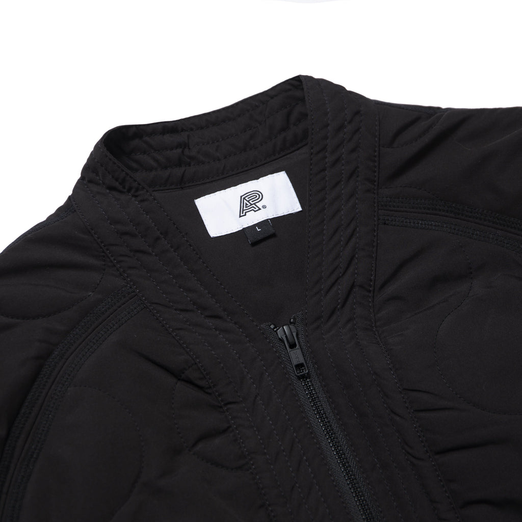 A&P QUILTED KIMONO BOMBER JACKET BLACK (FULFILLMENT)