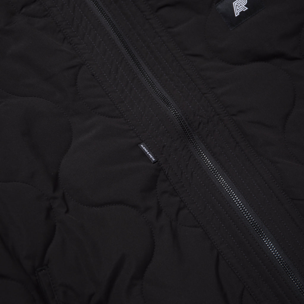 A&P QUILTED KIMONO BOMBER JACKET BLACK (FULFILLMENT)