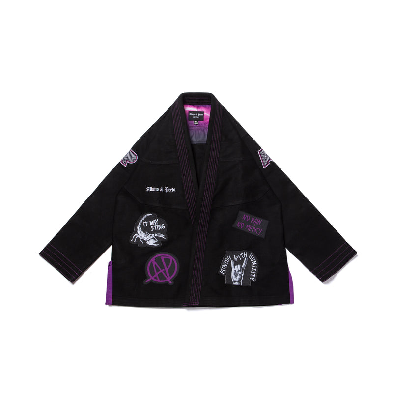 A&P B85 NO MERCY KIMONO BLACK – ALBINO & PRETO