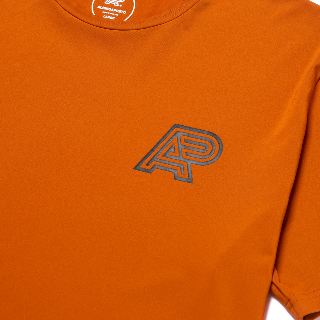 A&P SS QD TEE BURNT ORANGE