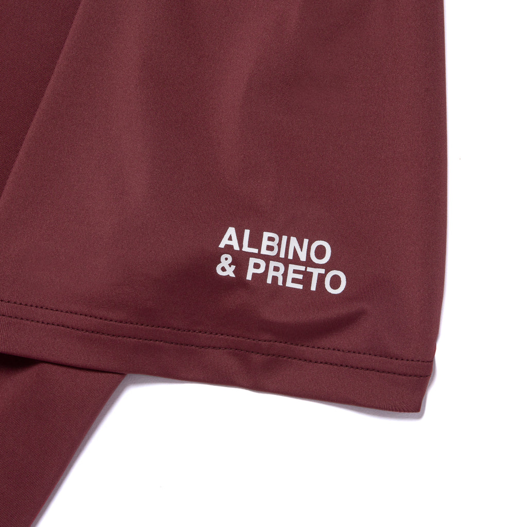 A&P SS QD TEE BURGUNDY (FULFILLMENT)