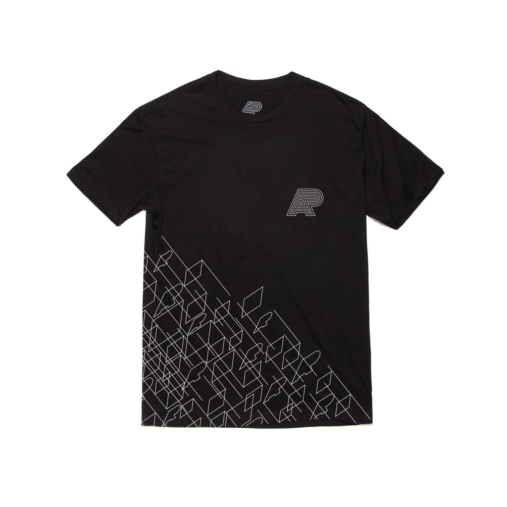 A&P WIREFRAME TEE BLACK (FULFILLMENT)